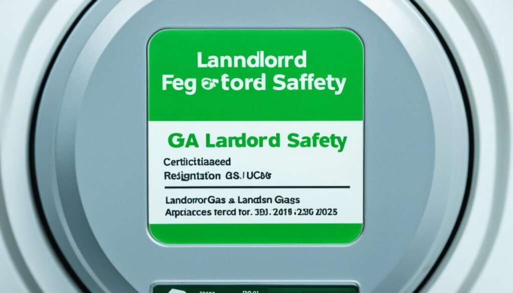 UK landlords gas safety certificate requirements