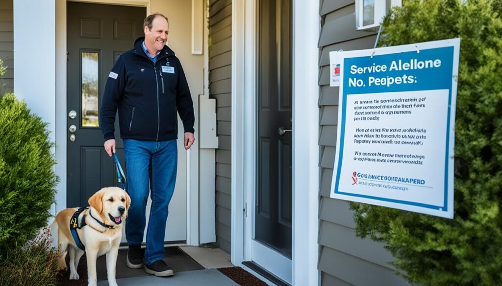 service animal laws for rentals