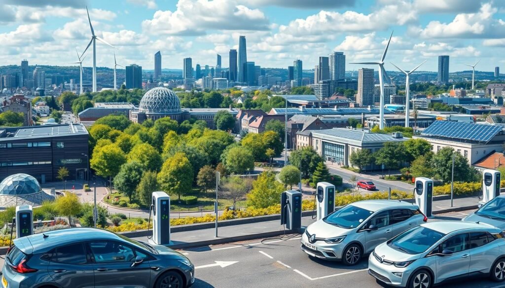 EV market growth in UK cities