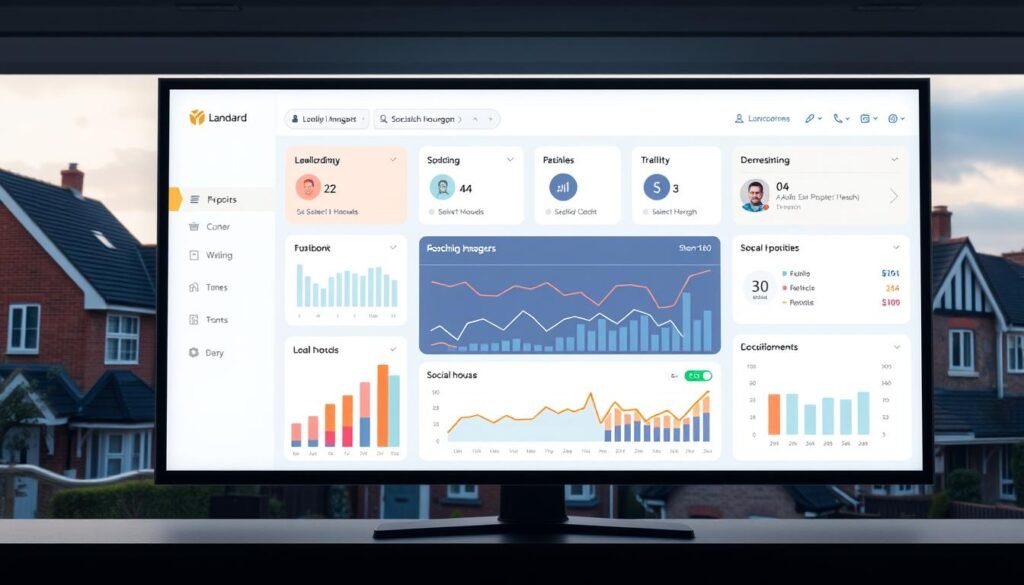 Landlord portal for social housing providers
