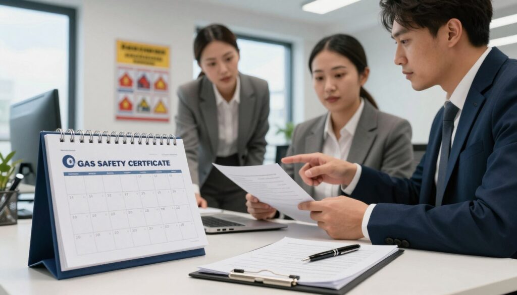 gas safety certificate renewal timing