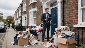 How to deal with a tenant who is hoarding in the UK
