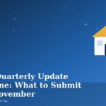 UK landlord preparing an MTD quarterly update before the deadline